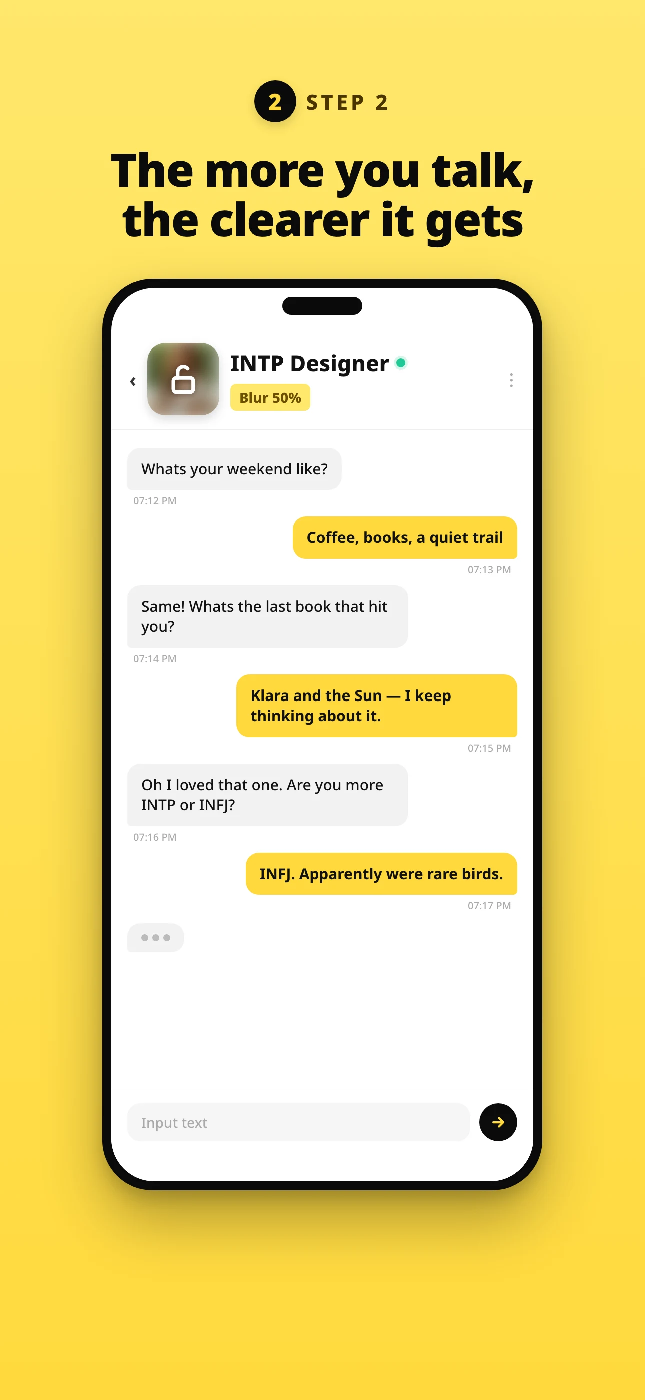 Blurry: Blind Dating & Chat screenshot